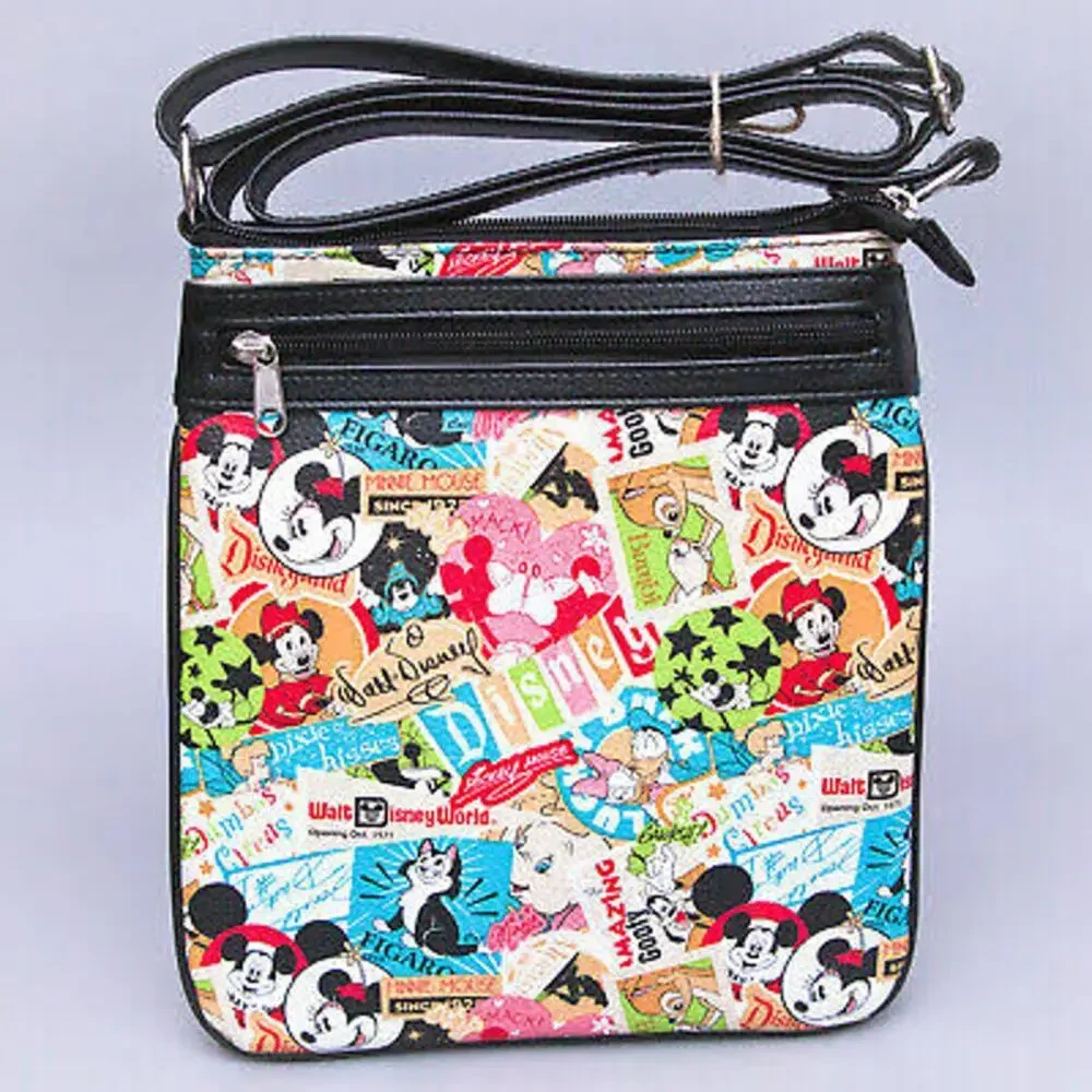 Disney Parks Cartoon Classics Crossbody Shoulder Bag and Wallet Set - Picture 4 of 9